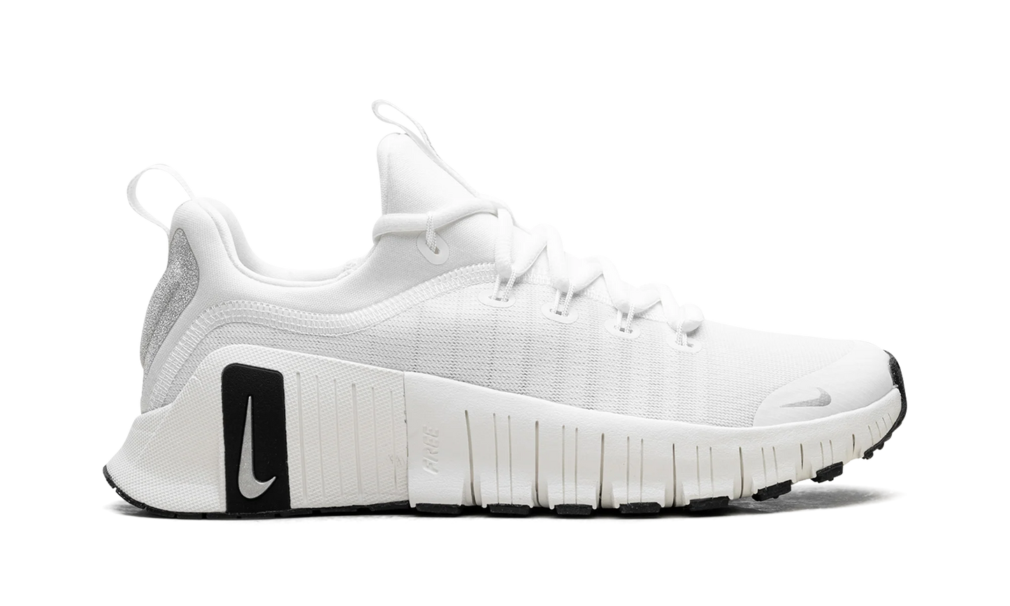 Free Metcon 6 Premium WMNS"Summit White Sail Black Metallic Silver" FZ1695 101