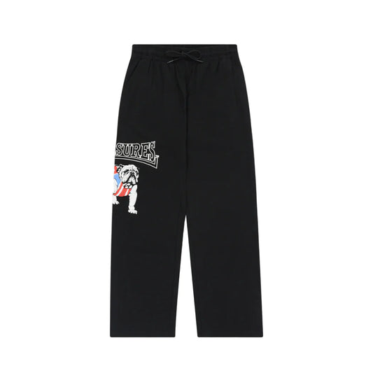 Pleasures Bulldog Cotton Pants - Black
