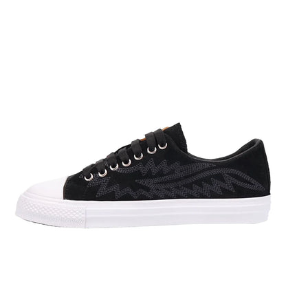 Campus Embroidered Lace Up Sneakers