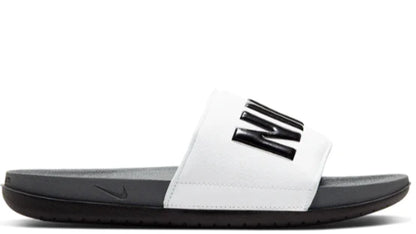 Offcourt Slide Dark Grey Black White