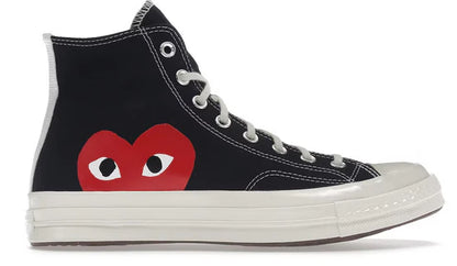 Chuck Taylor All-Star 70 Hi Comme des Garcons PLAY Black