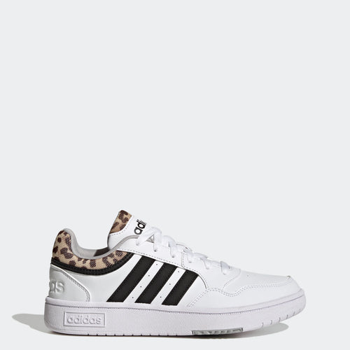 Women's Hoops 3.0 Basketball Low Classic Leopard Graphic Shoes