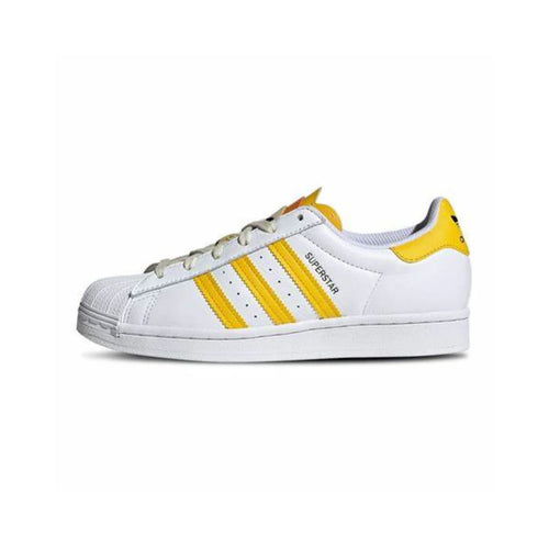Women's  Superstar - 'White Hazy Yellow"