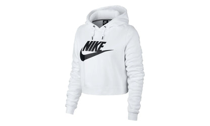 Sportswear Rally Cropped Hoodie WMNS"White" AQ9965 100