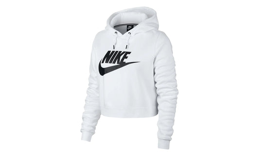 Sportswear Rally Cropped Hoodie WMNS"White" AQ9965 100