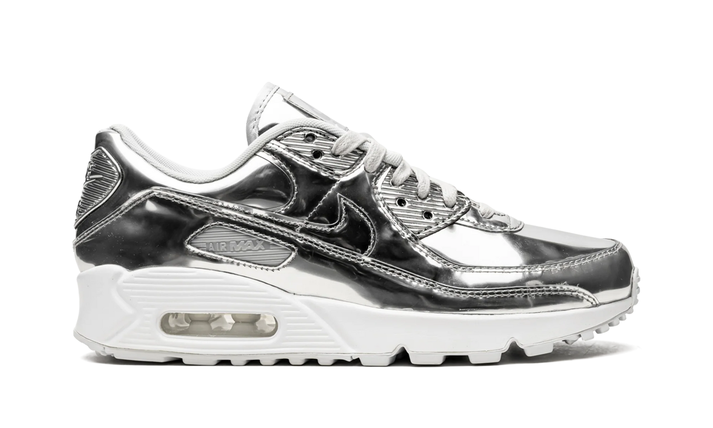 AIR MAX 90 WMNS"Metallic Pack - Silver" CQ6639 001