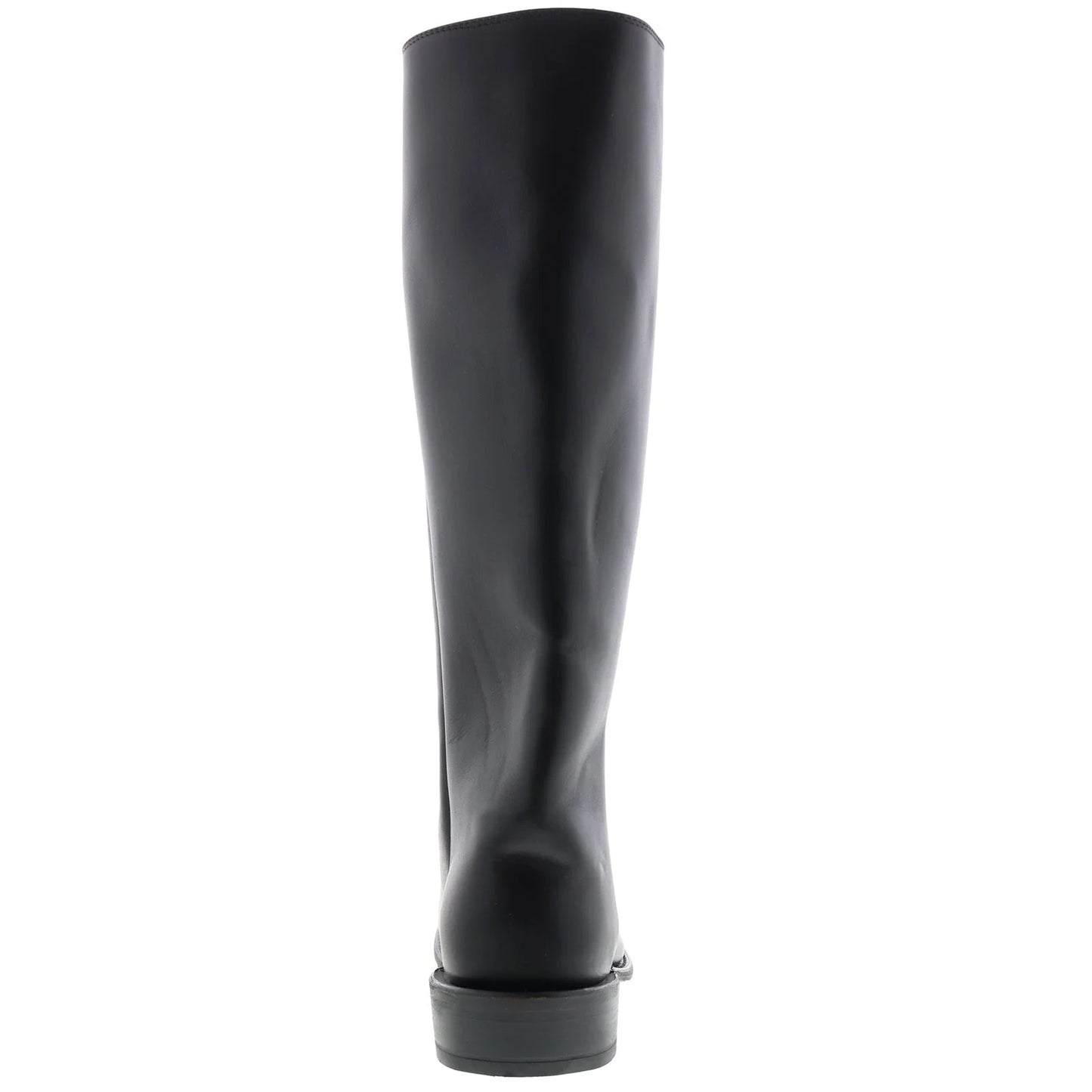 8220 Mens Black Leather Slip On Cowboy Western Boots