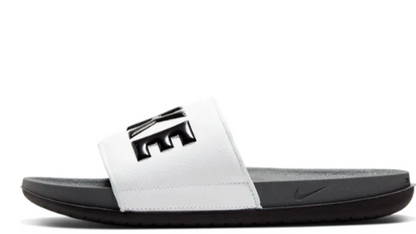 Offcourt Slide Dark Grey Black White